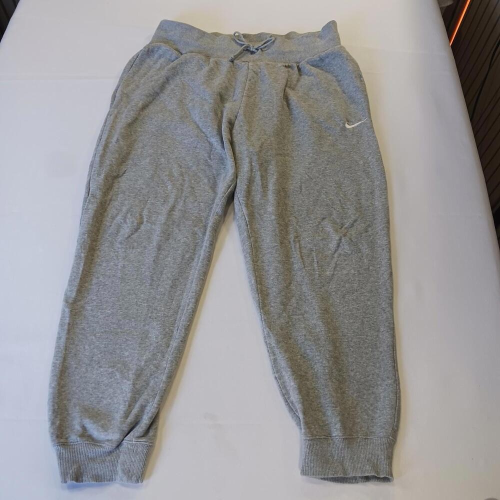 Nike Women's XL (36×28) Gray Sportswear Phoenix High-Waisted Joggers DQ5688-063 - Picture 16 of 16